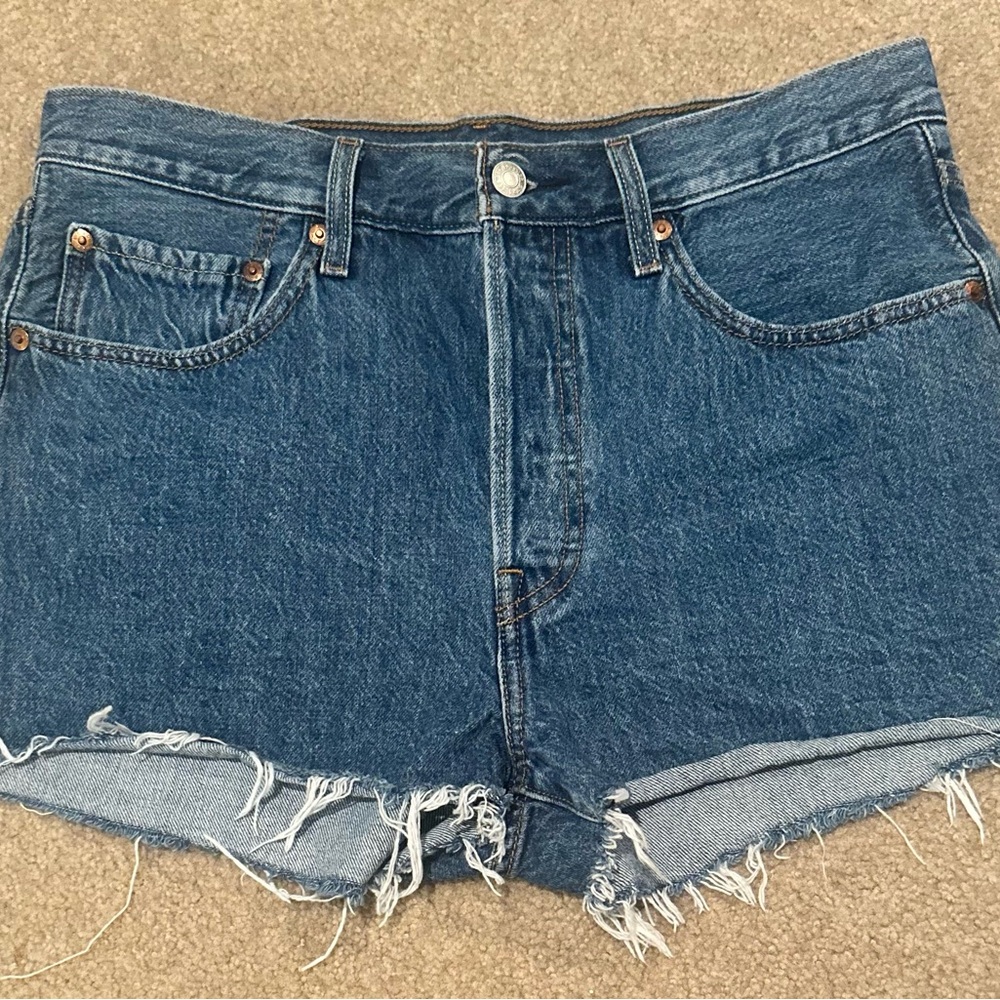 Levi's Classic Blue Jean Shorts